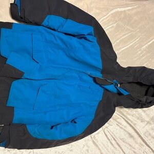 Lands' End Kids Blue and Black Snow Jacket